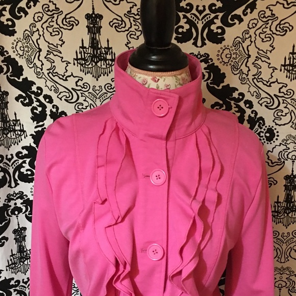 A Pink Ruffled Jacket - Picture 7 of 8